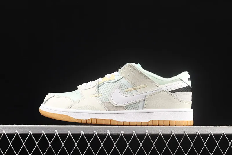 All Categories Nk SB Dunk Series Nk SB Dunk Low Low-top Skateboard Shoes Corporate Level Nk Dunk Svrap Light Blue Sea Glass Stitched Low-top Skateboard Shoes DB0500-100